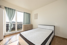 ANTWERPEN - Stadspark: Ruim appartement van ca  201m²  met 3 slaapkamers en prachtig wijds zicht over het Stadspark. Autostaanplaats mogelijk.
 
BESCHRIJVING:
 
Het appartement is gelegen op de 8° en hoogste verdieping van een goed onderhouden gebou