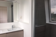 WILRIJK - Bij Park Den Brandt: Volledig gerenoveerd appartement met 2 slaapkamers en zuid-gericht terras.