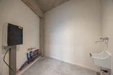 WILRIJK - Den Brandt: Completely renovated commercial ground floor of approx. 95m² next to Maison Guiette by Le Corbusier.