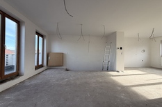 ANVERS - 't Zuid : Nouveau penthouse-duplex de 2 chambres à coucher avec 2 terrasses et vue latérale sur l'Escaut.